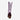 Circle A Western and Work Macie Bean women's western boot in violet suede and pink metallic leather, back view.