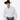 Circle A Western and Work white long sleeve button-front shirt with a pocket and Cinch branding. Model wears a black cowboy hat and jeans.