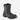 Circle A Western and Work Worx 5705 black 9-inch pull-on work boot with non-metallic safety toe and rubber outsole.