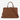 Circle A Western and Work brown pebbled faux leather Wrangler laptop brief bag with crossbody strap