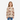Young girl wearing a Circle A Western and Work Wrangler long sleeve graphic t-shirt with western cactus and boot print