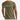 Circle A Western and Work Wrangler olive green heathered short sleeve t-shirt with crew neck and large logo graphic.