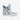 Circle A Western and Work Xtratuf waterproof ankle deck boot in white, blue, and grey duck camo ice pattern