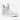 Circle A Western and Work XtraTuf grey waterproof ankle deck boot with mint green trim and pull-on tabs