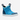 Circle A Western and Work Xtratuf Ankle Deck boot in blue shark print with pull-on tabs and waterproof rubber design.