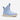 Circle A Western and Work Xtratuf women's 6 inch waterproof ankle deck boot in skyway blue with a beige sole