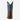 Circle A Western and Work youth western boot in brown crocodile print leather with a navy blue shaft and pull holes.