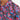 Circle A Western polo shirt with a black, pink, and blue abstract camouflage print. Short sleeves and collared neckline.