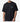 Circle A Western and Work black cotton blend crew neck short sleeve t-shirt with grey and blue logo on chest pocket.