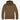 Dakota Grizzly Apollo Waffle Hoodie in Teak — waffle knit, three-piece hood, hand pockets. Front view.
