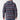 Dakota Grizzly Ollie Fleece Hoodie in Midnight Timber — hood and DKOTA print. Back view on model.