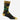 Darn Tough Field Guide Crew Lightweight sock in Charcoal — merino wool crew. Opposite side view.