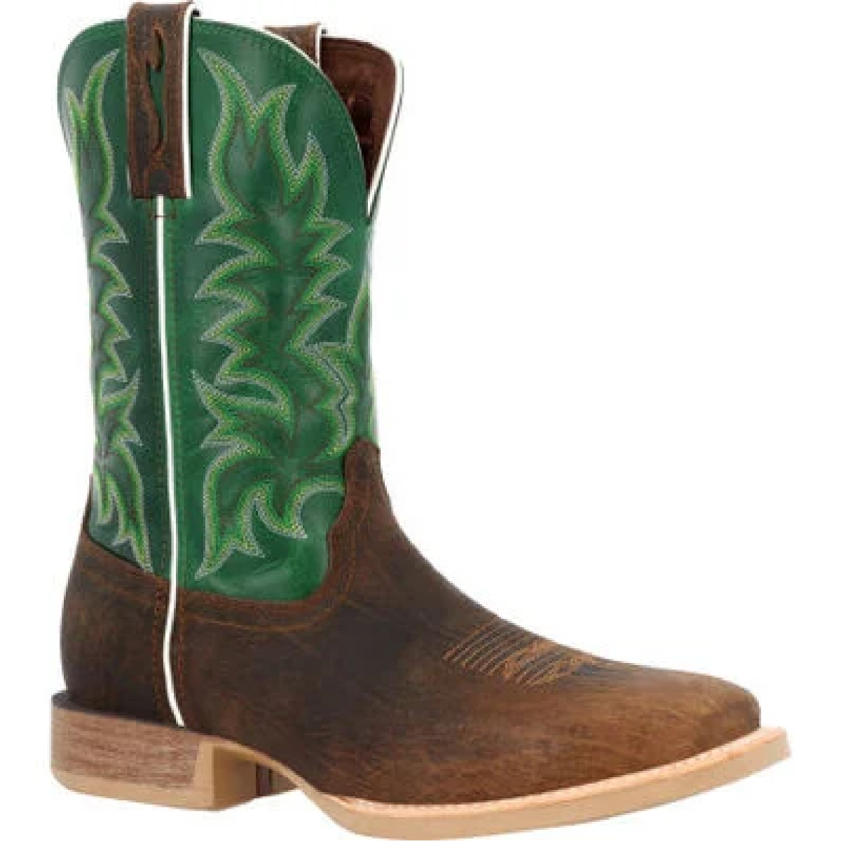 Durango Rebel Pro Brown/Green Western Boot
