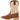 Botas vaqueras Durango Lil' Rebel Pro para niños, color hueso café