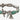 Lainey Wilson 37B00063 BR STONE STRETCH - SLV/TURQ - Circle A