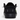 Circle A Western and Outdoor Hey Dude Wally Work CT black casual shoe, rear view showing reflective heel detail