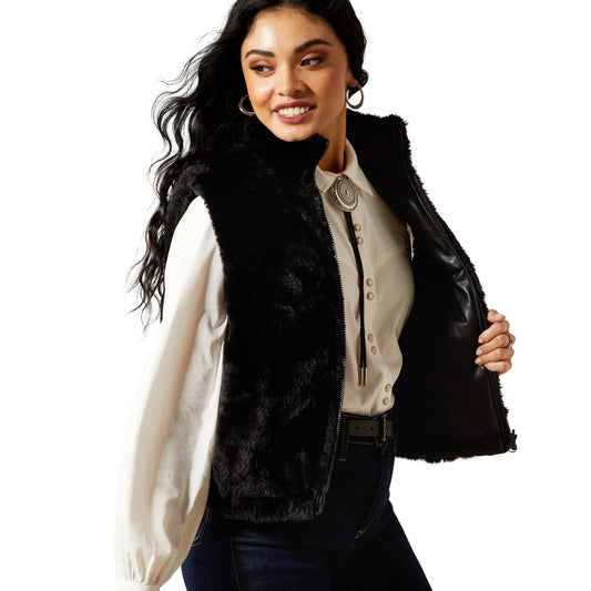 Ariat Women's Echo Reversible Vest BLACK