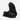 Circle A Western and Outdoor Hey Dude Wally Work composite toe slip-on shoes in black stretch-knit with treaded sole