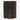 Hooey Gambler Bifold Money Clip in Tan/Black — money clip. Back view.