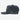Hooey Rank Stock 5-Panel Snapback Hat in Charcoal — Hooey H logo. Left side view.