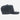 Hooey Rank Stock 5-Panel Snapback Hat in Charcoal — structured crown. Side view.