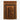 Hooey Roughy Crazy Horse Money Clip in Tan/Black — money clip with Roughy name. Back view.