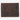 Hooey Wyatt Front Pocket Bifold Wallet in Brown — embossed Hooey logo. Back view.