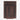 Hooey Wyatt Money Clip Wallet in Brown — money clip. Back view.
