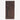 Hooey Wyatt Rodeo Wallet in Brown — embossed Hooey logo. Back view.