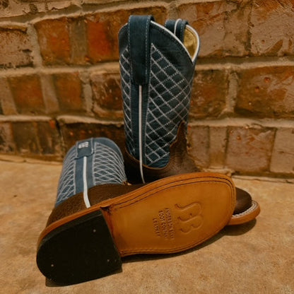 Anderson Bean ABK1116 Kids Toast Bison/Blue Lava