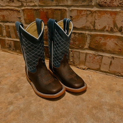 Anderson Bean ABK1116 Kids Toast Bison/Blue Lava