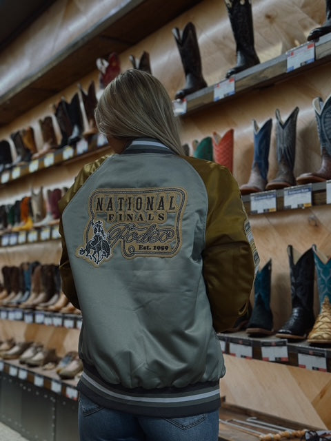 Rodeo Quincy Retro NFR Bomber