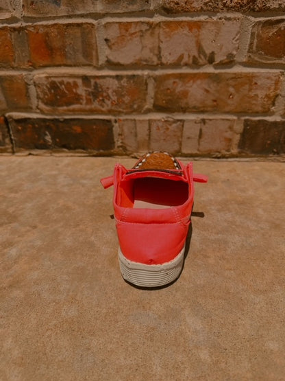 American Darling Leather Trim Lightweight Shoe - Pink