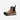 KEEN Utility Highframe Chelsea steel toe work boot in Dark Earth/Black — waterproof, EH rated. Three-quarter view.
