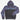 Lazy J Ranch Aztec Long Sleeve Hoodie in Grey — Aztec hood, yoke and sleeves. Front view.