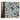 Local Boy Camo Bi-Fold Wallet in Localflage Bluff — leather, embossed Dog and Moon logo. Front view.
