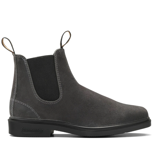 Blundstone 2582 Steel grey suede elastic side dress boot