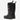 Muck Chore Flex 15" Steel Toe Work Boot in Black — pull loops and heel. Back view.