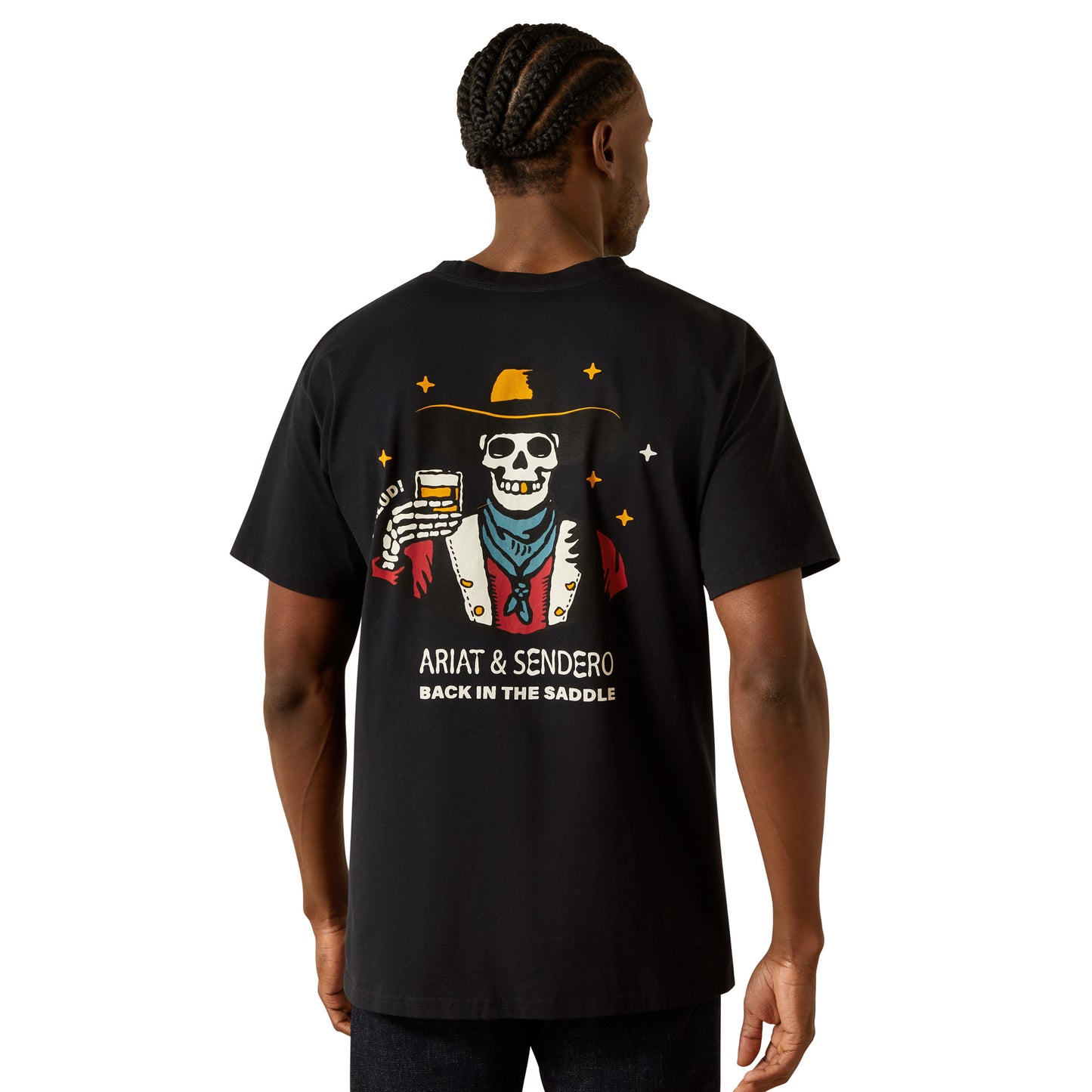 Ariat Men's Sendero When Life Gives You Agaves T-Shirt BLACK