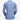Outback Trading Kat Knit Snap Shirt in Sky Blue — pointed back yoke. Back view.