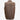 Outback Trading Landsman Vest in Brown — water-resistant, stand collar. Back view.