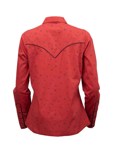 Cattle Brand Shirt Red