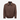 Circle A Western and Work brown wool-blend varsity jacket with western piped yokes and front zipper closure.