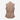 Circle A Western and Work tan microsuede Wilona vest with paisley embossing and a quilted dropped-tail back view