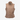 Circle A Western and Work tan microsuede Wilona vest with embossed paisley print and two-way zipper closure.