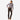 Ariat 10054451 WMS FR Heritage Retro Fit Work Shirt Vanilla and Navy Workwear - Circle A