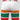 PSD 7-Eleven boxer brief in Multi — orange, green and red stripes, 7-inch inseam. Back view.