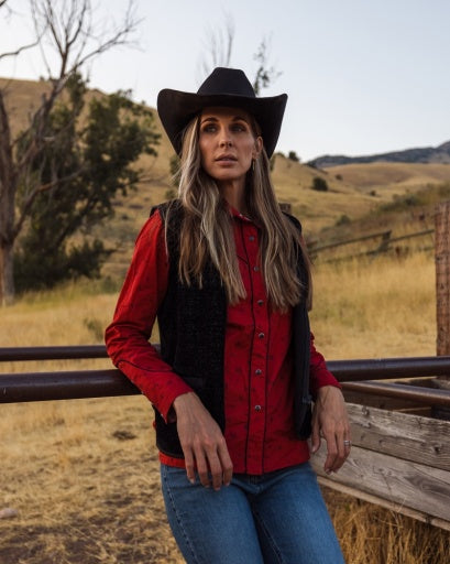 Cattle Brand Shirt Red