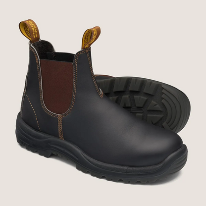 Blundstone 172 Safety Toe Stout brown