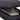 Resistol HATPAC Hat Backpack in Black Denim — zippered hat compartment. Detail view.